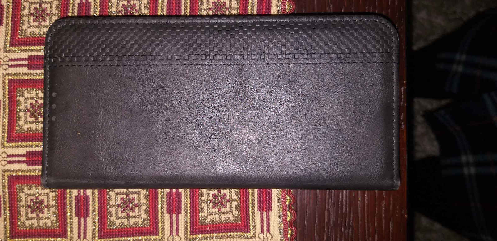 Βάση Στήριξης Όψη Wallet Δερματίνης Μαύρο (Realme GT2 Pro)