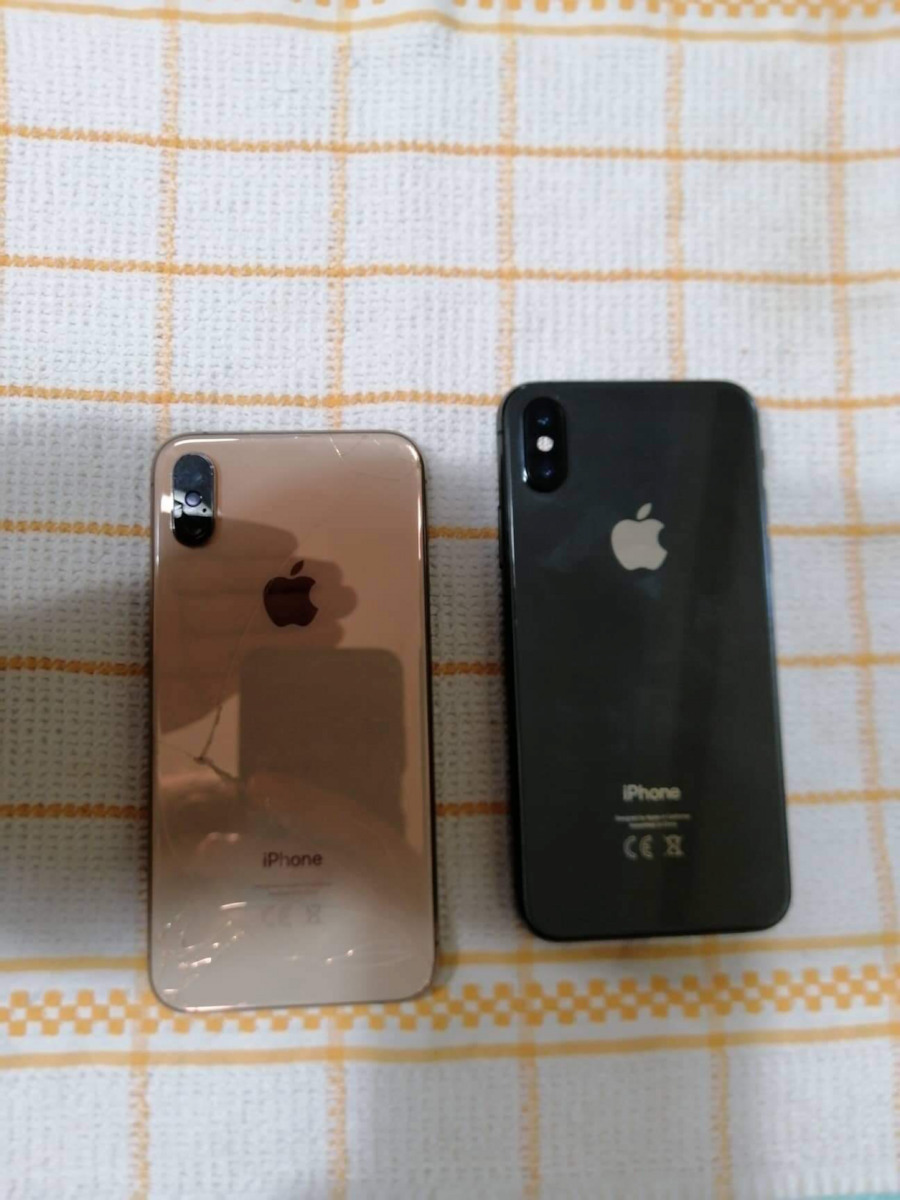 Batterieabdeckung Schwarz für iPhone XS