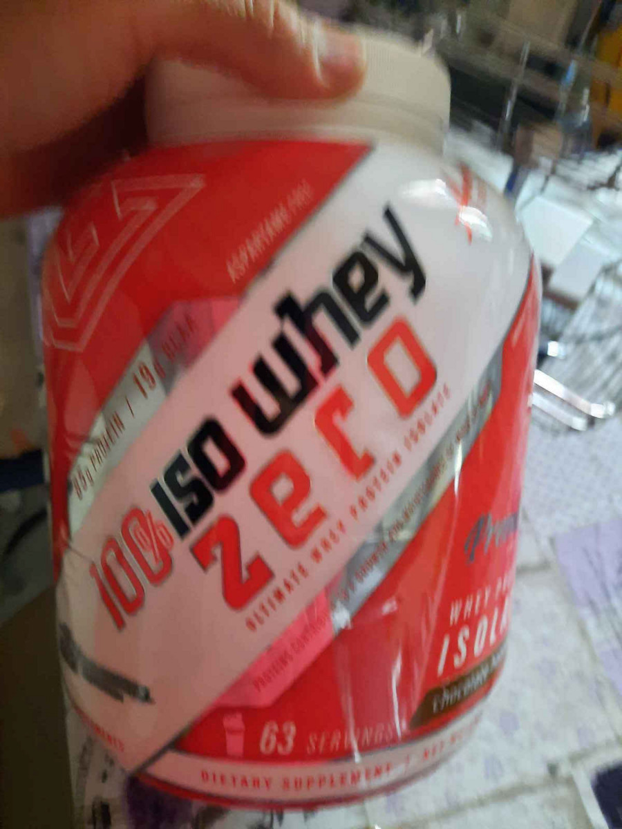 Immortal Nutrition 100% Iso Whey Zero Whey Protein with Strawberry Flavor 2x2kg