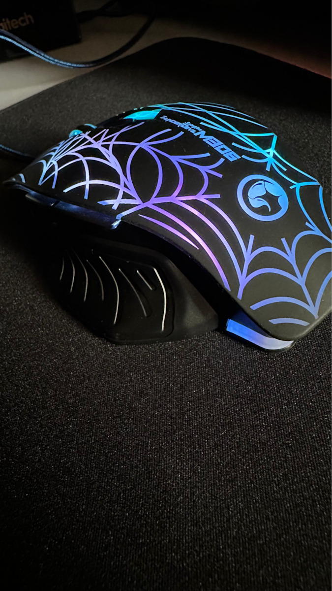 Marvo M306 RGB Gaming Ποντίκι Μαύρο