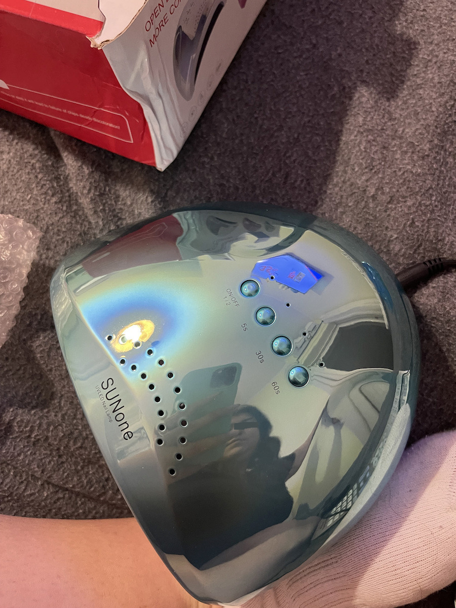 SunOne Лампа за изпичане на нокти UV / LED 48W Син