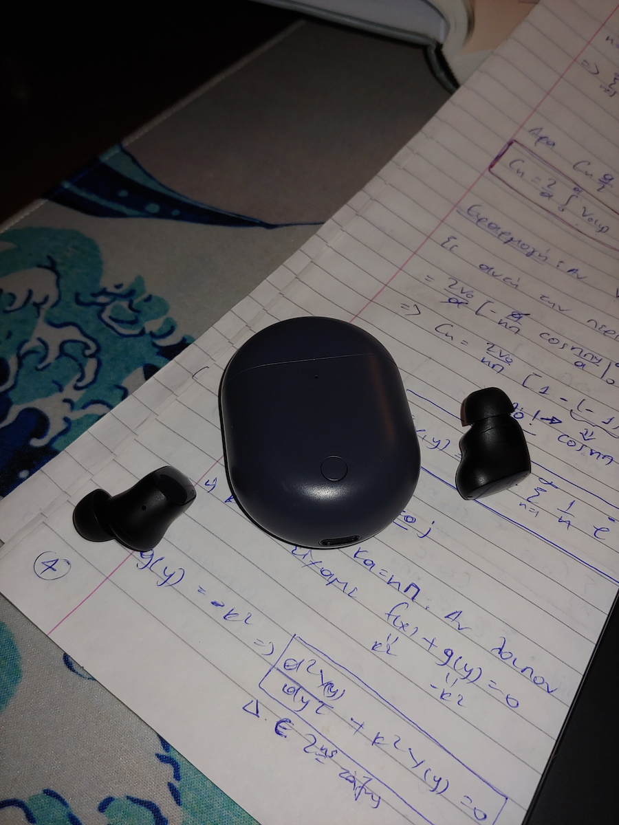 Xiaomi Redmi Buds 3 Pro Bluetooth Handsfree Ακουστικά με Αντοχή στον Ιδρώτα και Θήκη Φόρτισης Glacier Gray