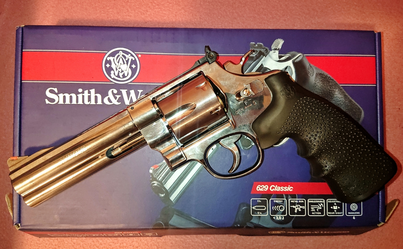 Umarex Αερο Pistole CO2 S&W 629 Classic 5"
