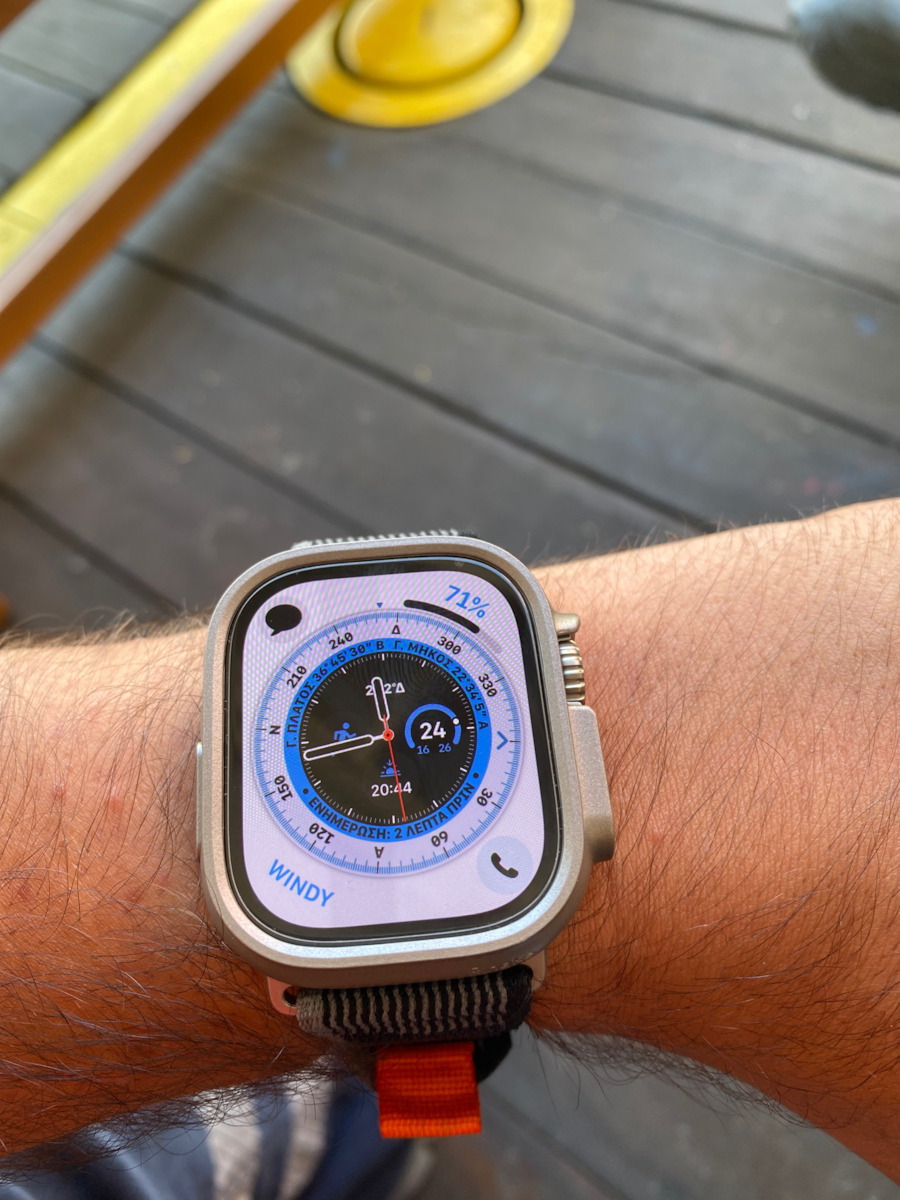 Relógio Apple Watch Ultra 49MM 4G AppleCare+ até 01/2025 - Áudio