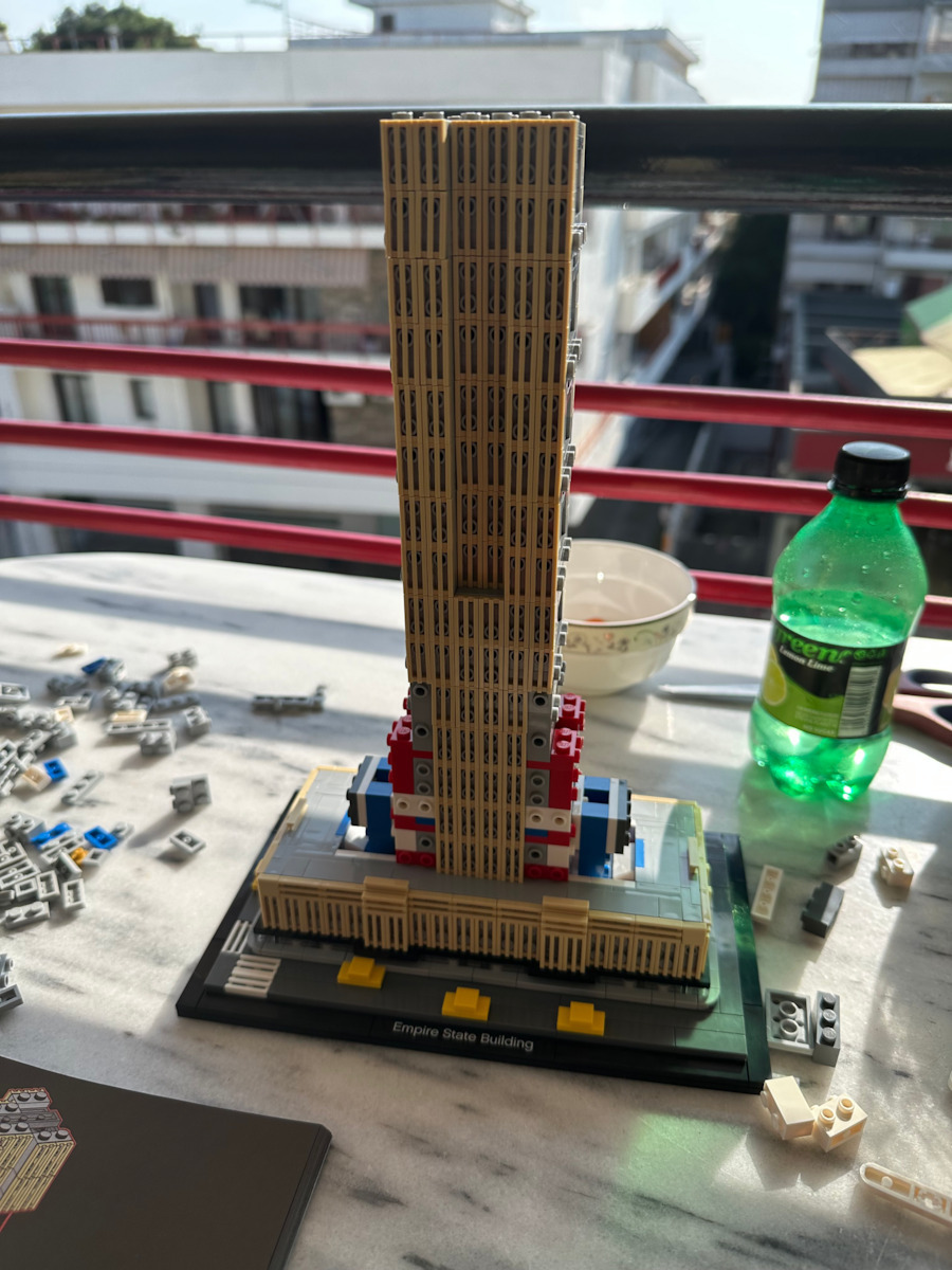 Lego empire discount state building size