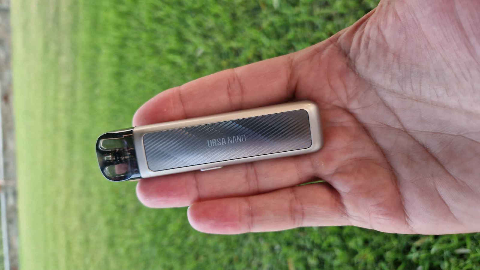 Lost Vape Ursa Nano Twill Silver Pod Kit 2.5ml με Ενσωματωμένη Μπαταρία