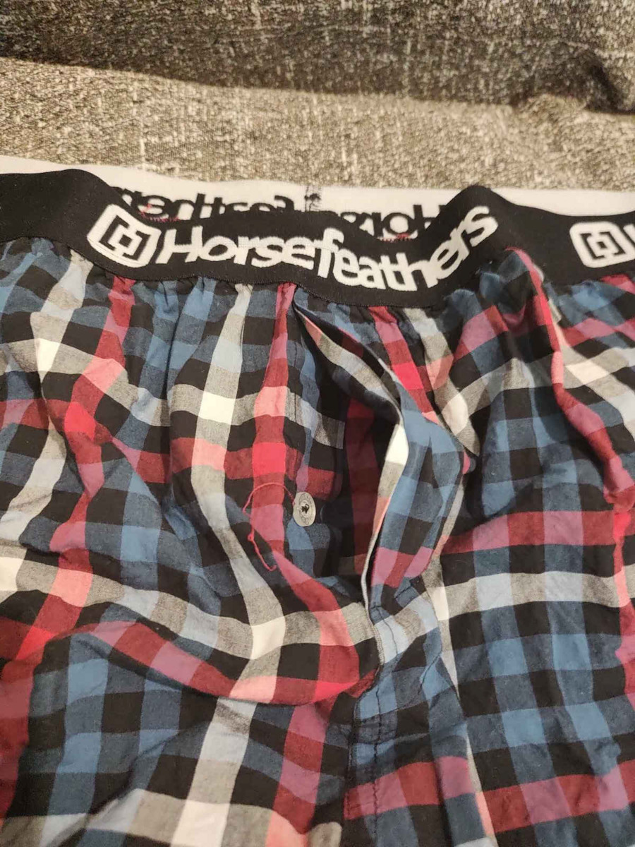 Clay Men's Boxer Charcoal Checkered