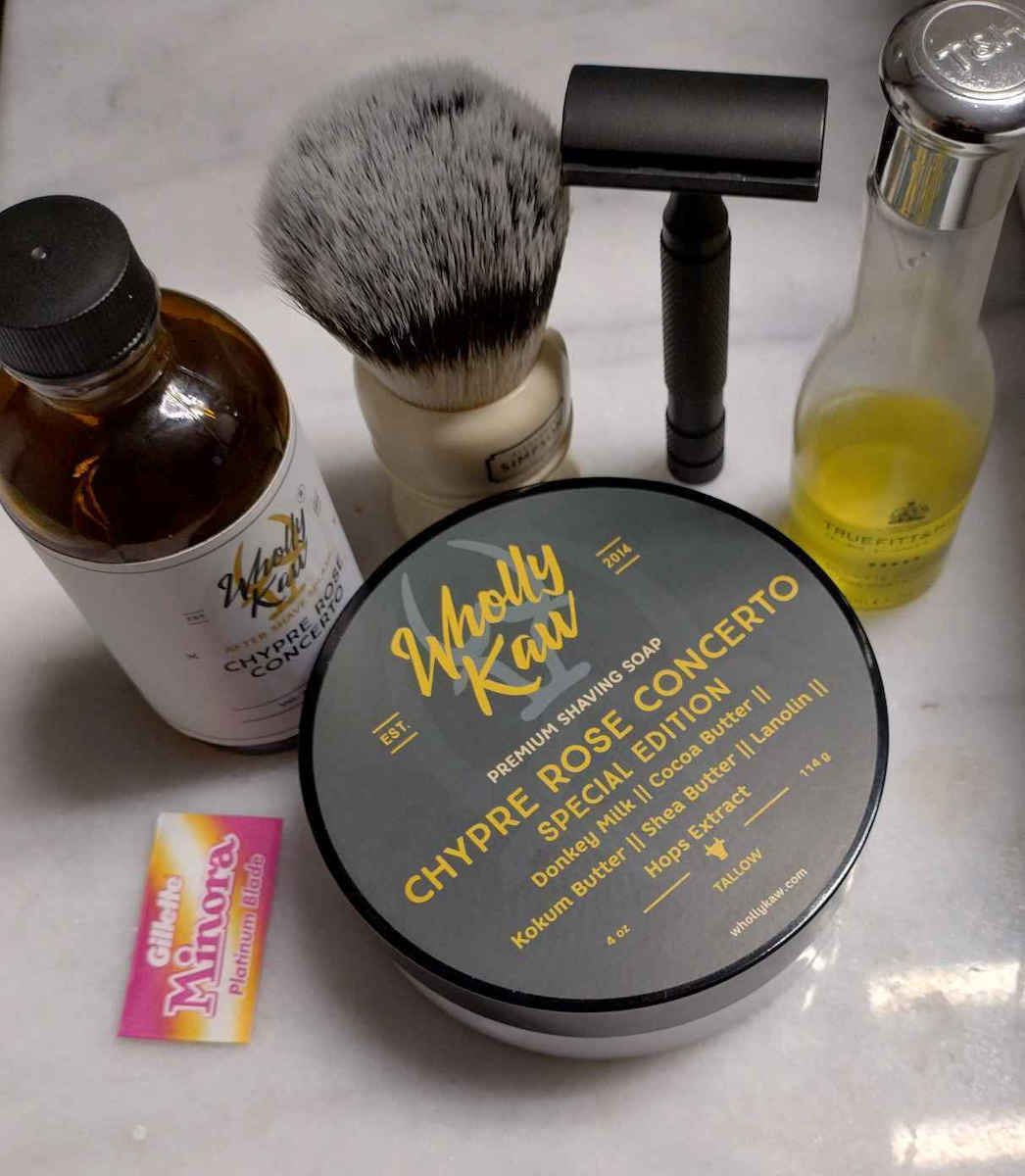 Wholly Kaw Chypre Rose Concerto Σαπούνι Ξυρίσματος 114gr