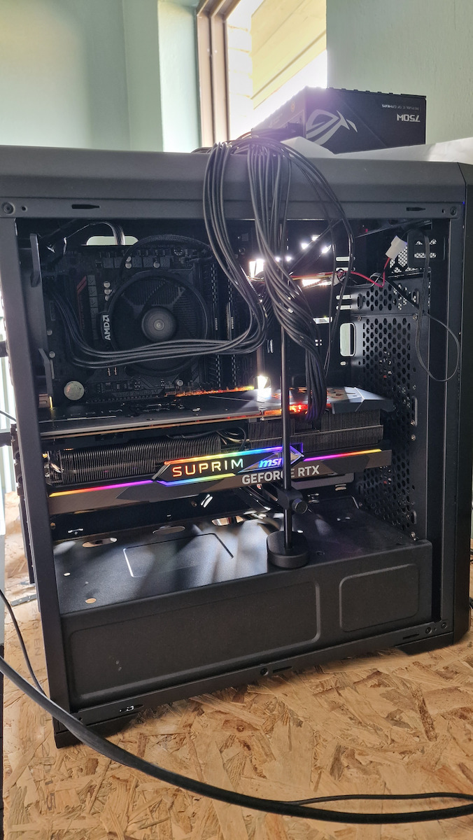 MSI GeForce RTX 4080 16GB GDDR6X Suprim X Κάρτα Γραφικών