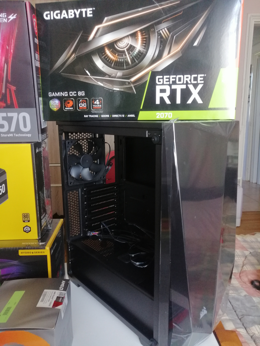 Corsair Carbide Spec Delta RGB Gaming Midi Tower Κουτί Υπολογιστή με Πλαϊνό Παράθυρο Μαύρο