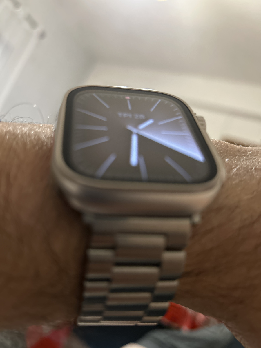 Hoco WA10 Grand Curea Oțel inoxidabil Argint (Apple Watch 42/44/45mm - Ceas Apple 42/44/45mm) 38277