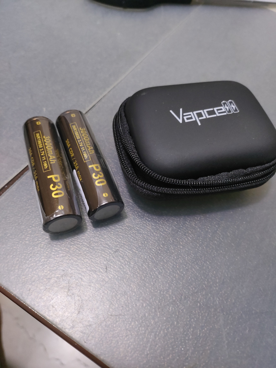 Vapcell P30 Презареждащи батерии 18650 Li-ion 3000mAh 3.6V 2бр