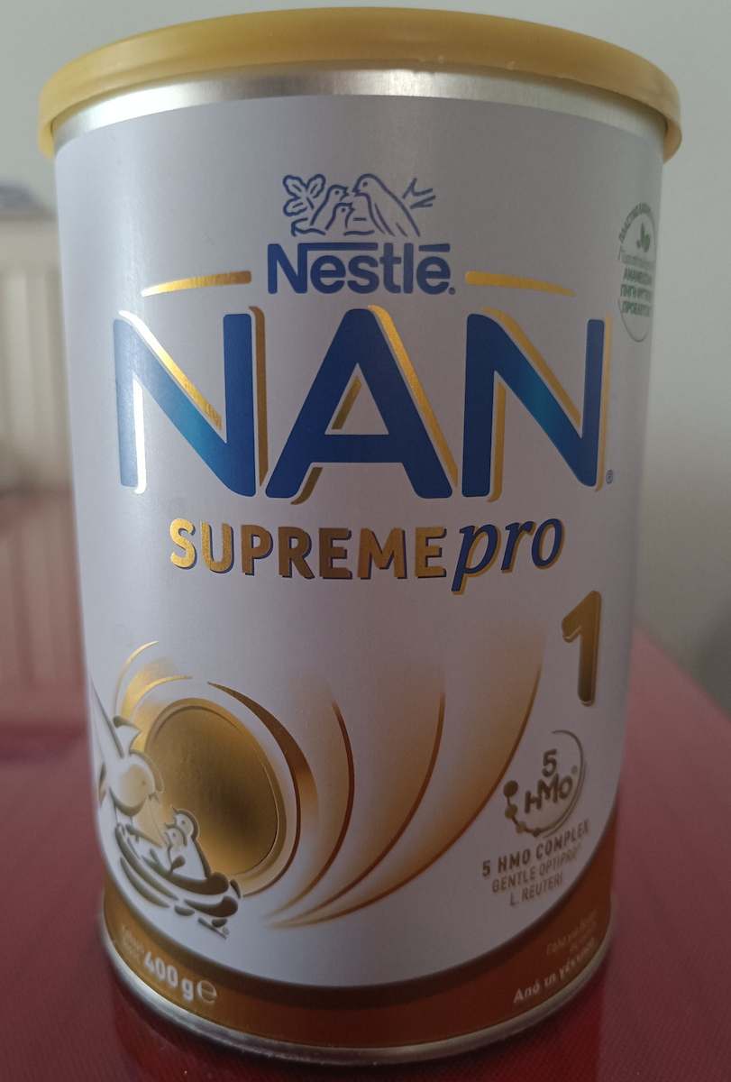 Nestle Milk Nan Supreme Pro 1 0m+ 400gr