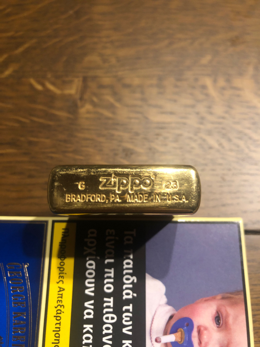 Zippo Αντιανεμικός Αναπτήρας Φλόγας Zippo Pattern
