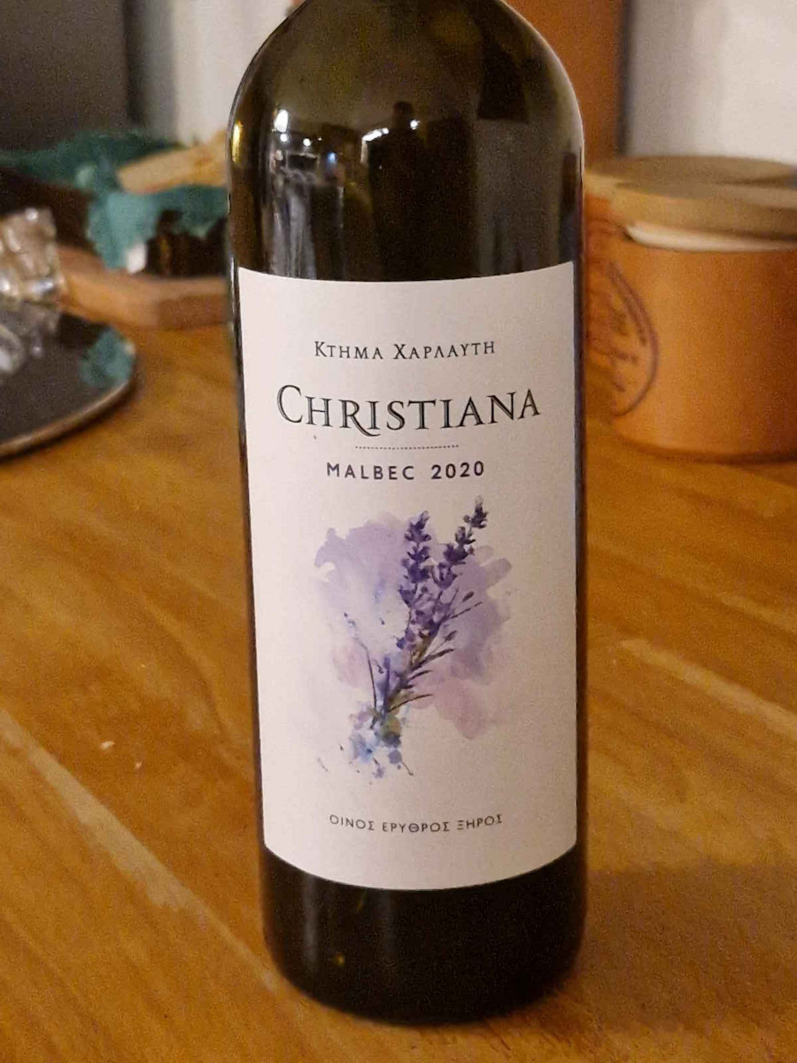 Ktima CHarlayti Wein Christiana Malbec Rot Trocken Nemea 750ml