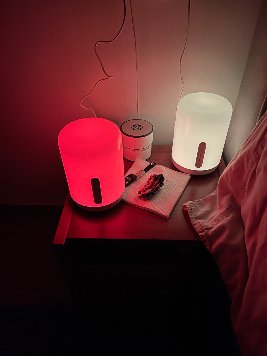 Xiaomi Mi Bedside Lamp II (2022) WiFi Διακοσμητικό Φωτιστικό Λαμπτήρας LED  σε Λευκό Χρώμα BHR5969EU | Nachtlichter