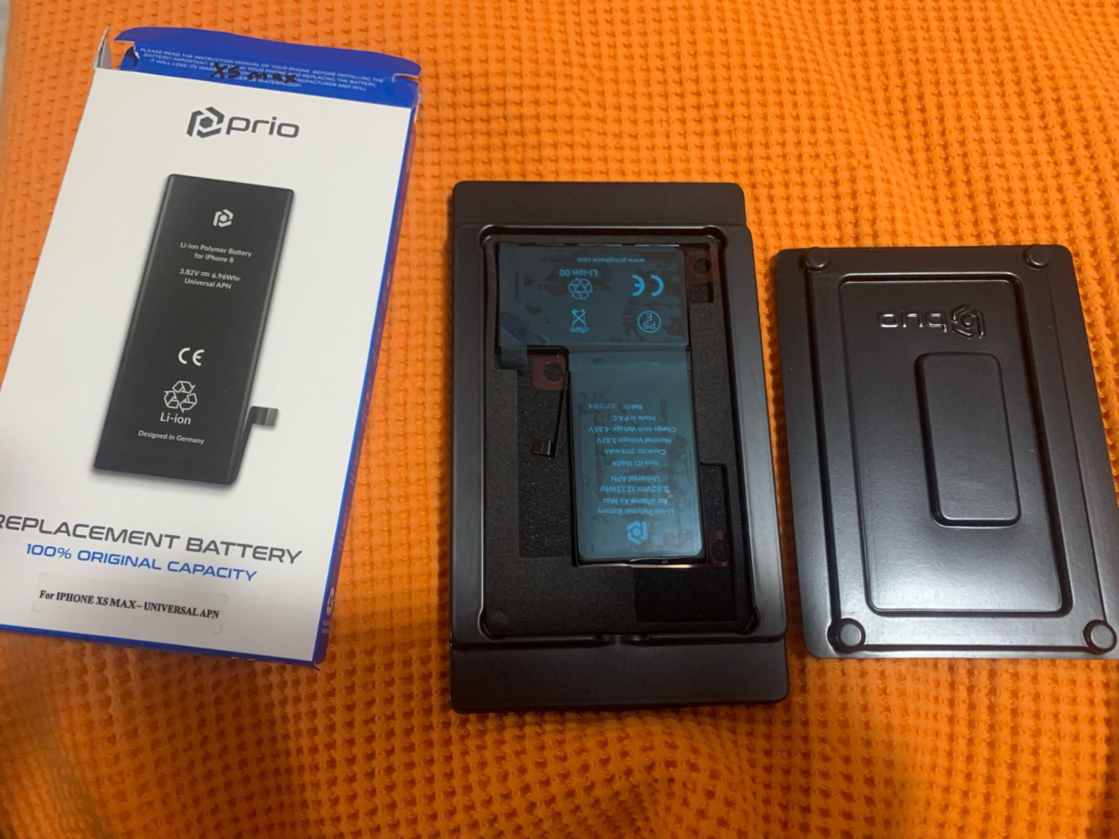 Prio Retail Box Συμβατή Μπαταρία Αντικατάστασης 3174mAh για iPhone XS Max
