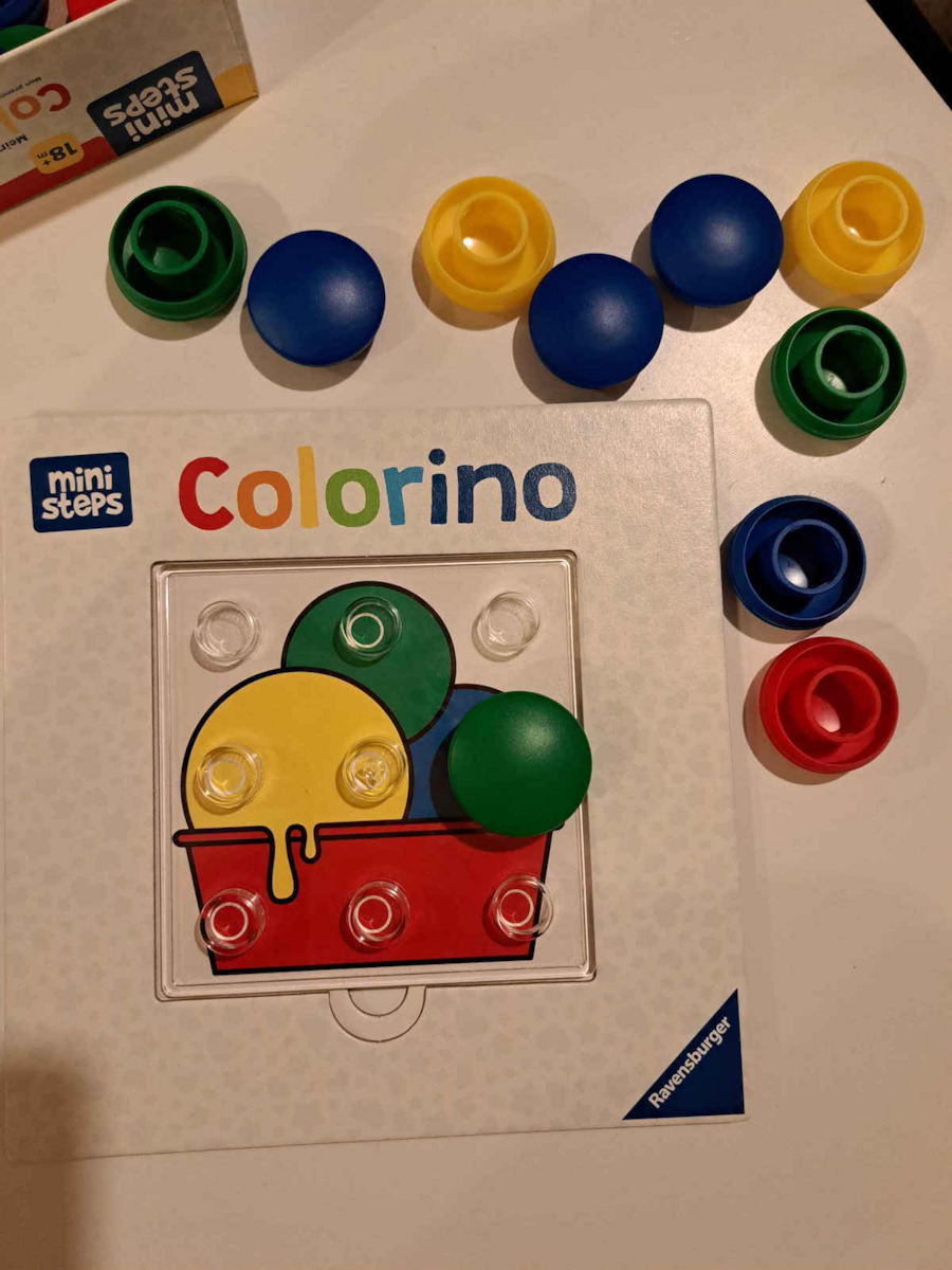 Ravensburger Ministeps Colorino Lernspiel Wissen für 1,5+ Jahre Jahre