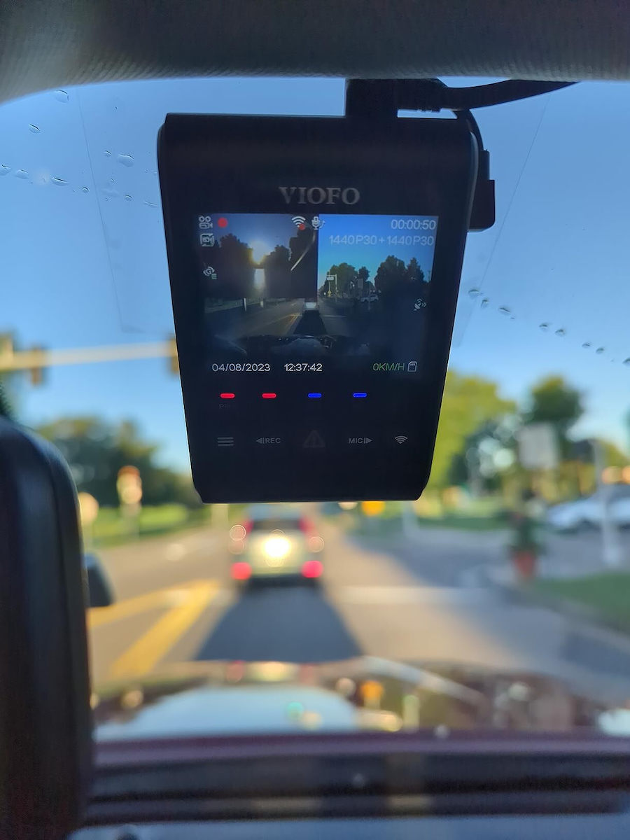 Viofo A229 Plus 1440P Windshield Car DVR, 2.4" Display