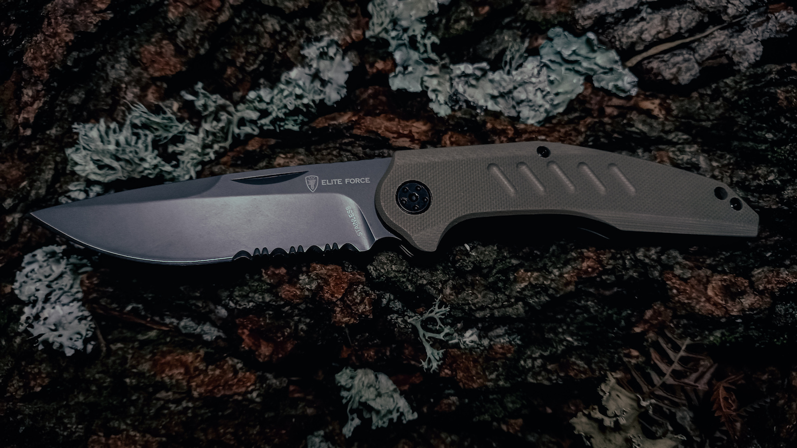 Elite Force EF160 Briceag Supraviețuire Maro