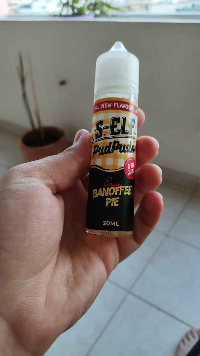 S-elf Juice Flavor Shot Banofee Pie 20ml/60ml 1τμχ
