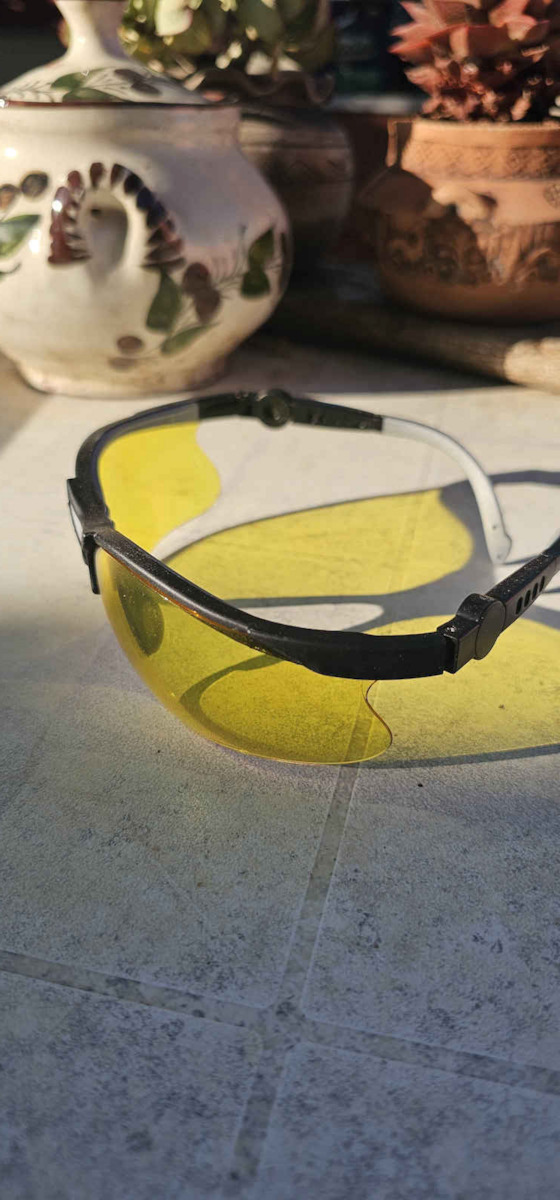 Husqvarna Yellow X Γυαλιά Εργασίας για Προστασία με Κίτρινους Φακούς