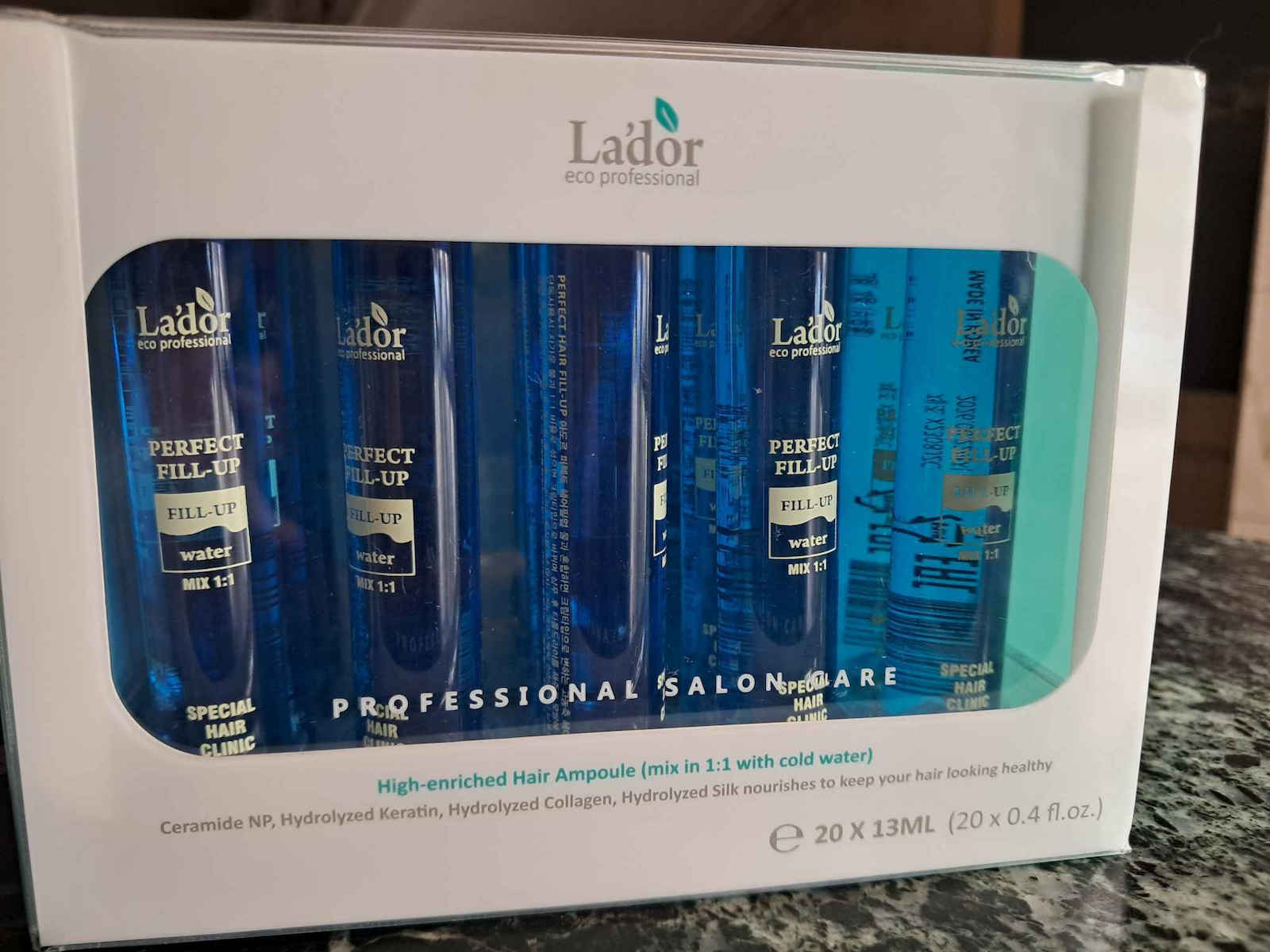 Lador Perfect Hair Fill-Up Haar-Ampullen Reparatur Für Frauen 4x13ml
