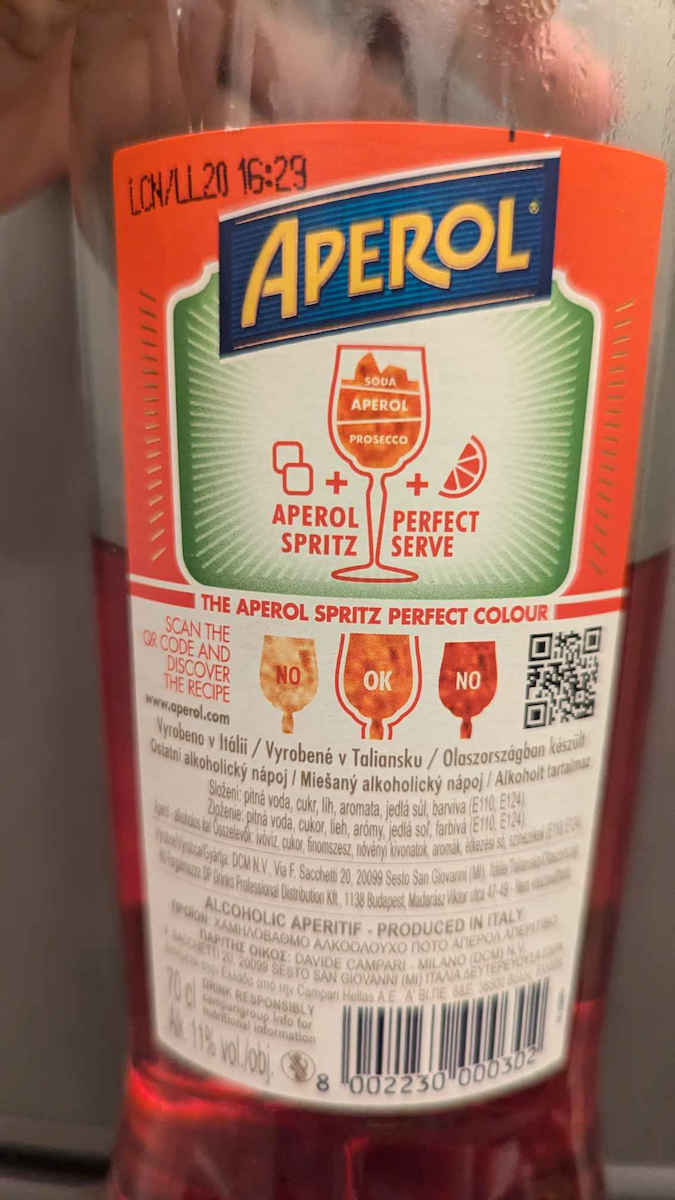 Аперитив Портокал 11% 1000ml