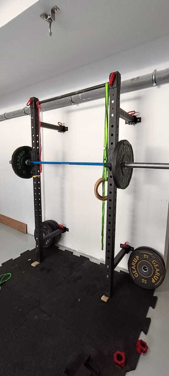 X-FIT Folding Squat Rack Power Rack χωρίς Βάρη