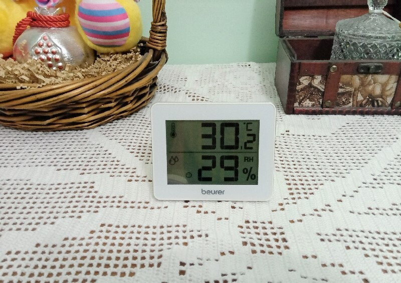 Beurer ΗΜ 16 Θερμόμετρo & Υγρασιόμετρo Επιτραπέζιο για Χρήση σε Εσωτερικό Χώρο