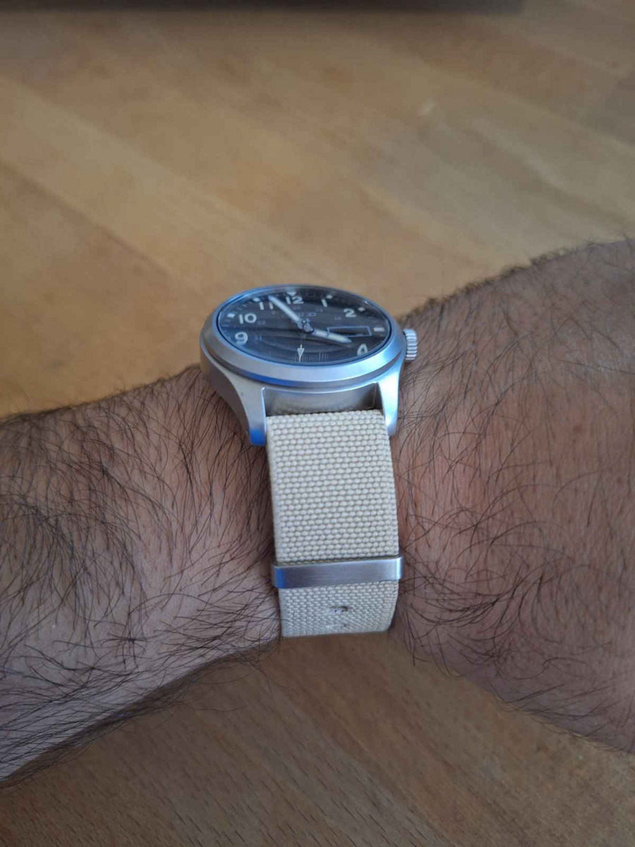 Fabric Strap Nato Black 20mm