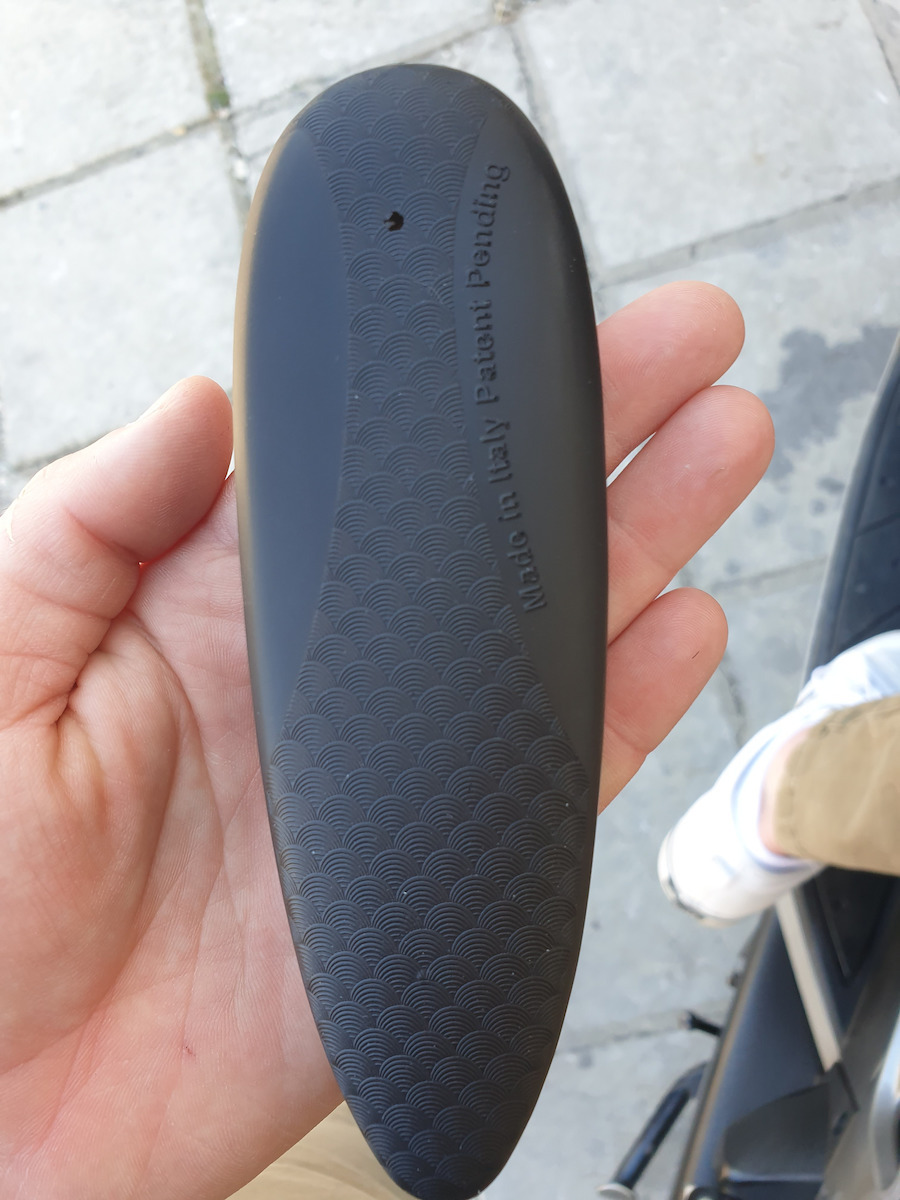 Cervellati Microcell H32 Talpă pentru înlocuirea patului armă Placă de spate moale neagră de 32 mm