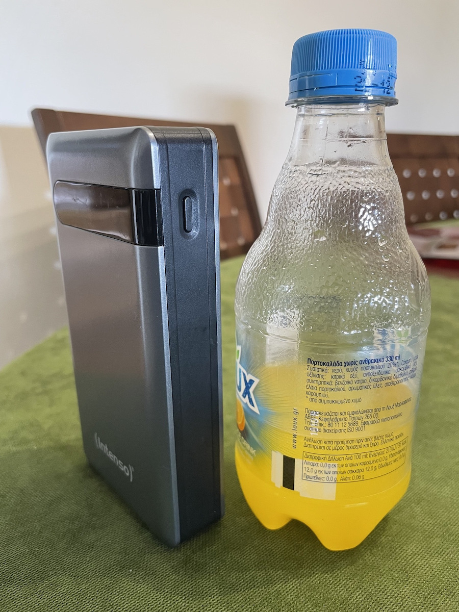 Intenso PD20000 Power Bank 20000mAh με Θύρα USB-A και Θύρα USB-C Quick Charge 3.0 / Power Delivery Γκρι