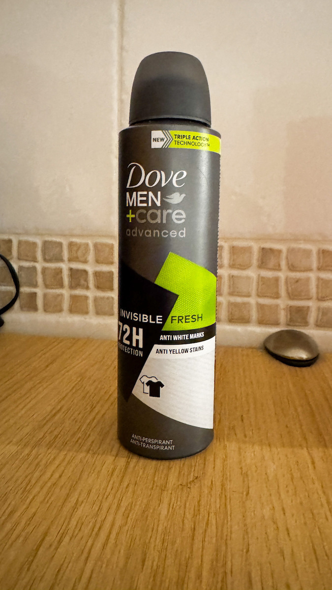 Dove Men+ Care Advanced Invisible Fresh Αποσμητικό 72h σε Spray 150ml