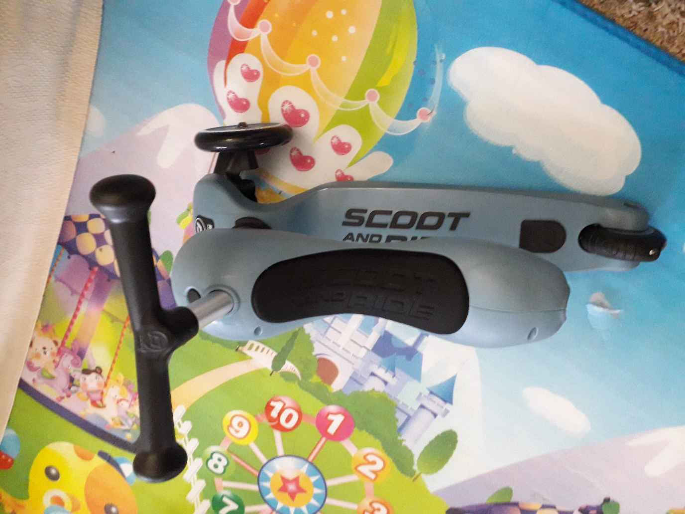 Scoot & Ride Trotinetă Copii Highwaykick 1 cu 3 Roți și Scaun pentru 1-5 Ani Roz