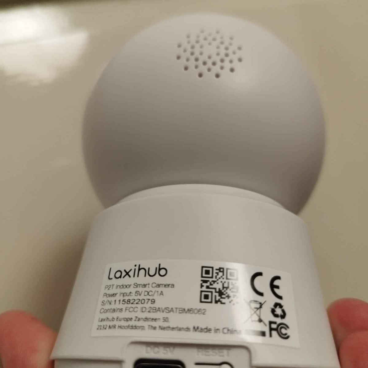 Laxihub P2 IP Κάμερα Παρακολούθησης Wi-Fi Full HD 1080p με Αμφίδρομη Επικοινωνία
