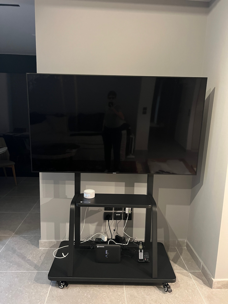 Techly ICA-TR30 ICA-TR30 Βάση Τηλεόρασης Δαπέδου έως 100" και 150kg