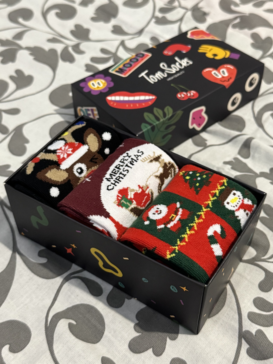 Weihnachtssocken Colorful 3Pack