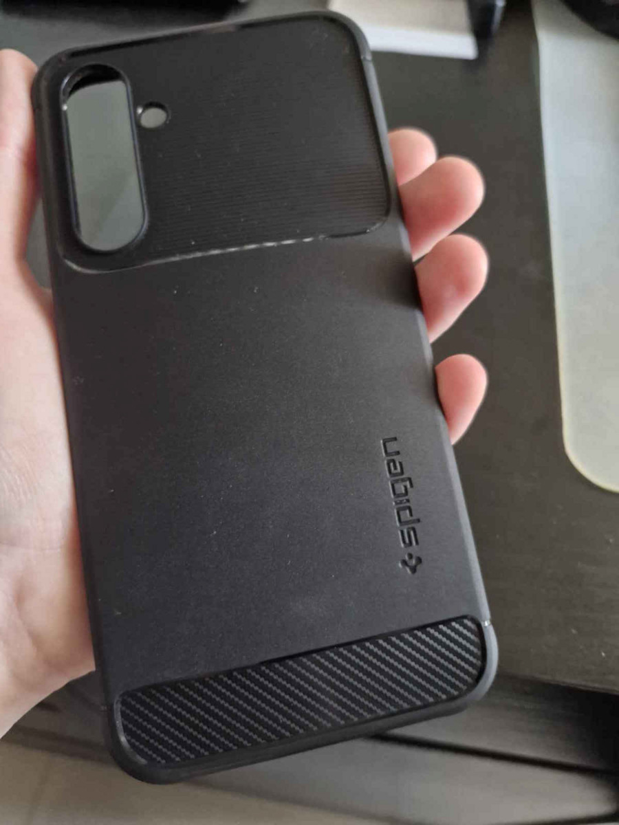 Spigen Rugged Armor Back Cover Σιλικόνης 2mm Matte Black (Galaxy S23 FE)