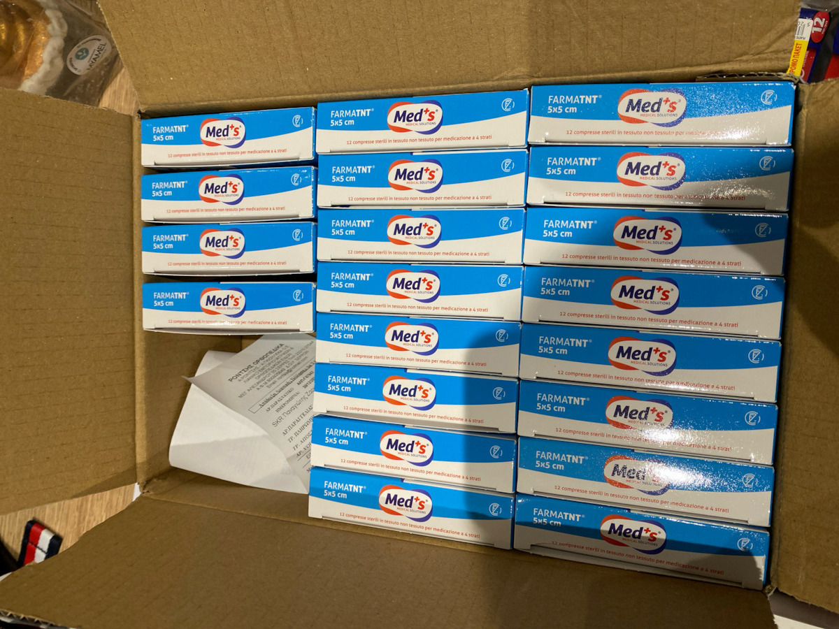 Med's Sterile Gazen 5x5cm 12pcs