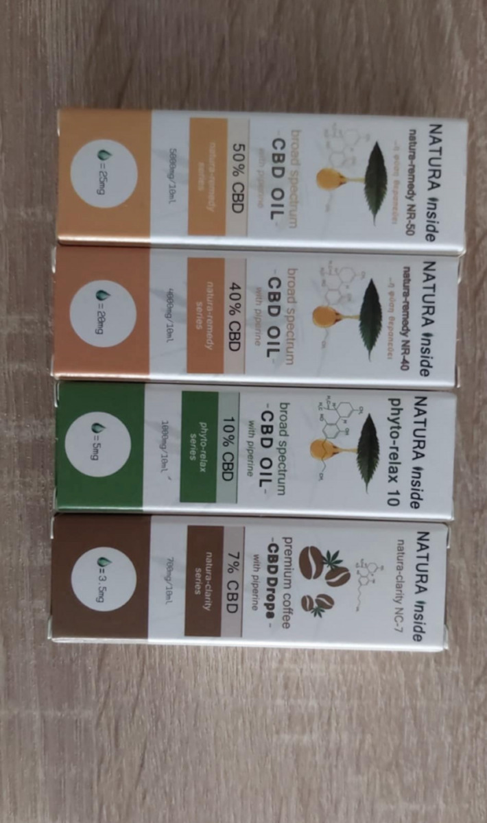 Neuroxtracts Öl Hanfprodukte (CBD) in Drops mit 7% CBD 10ml