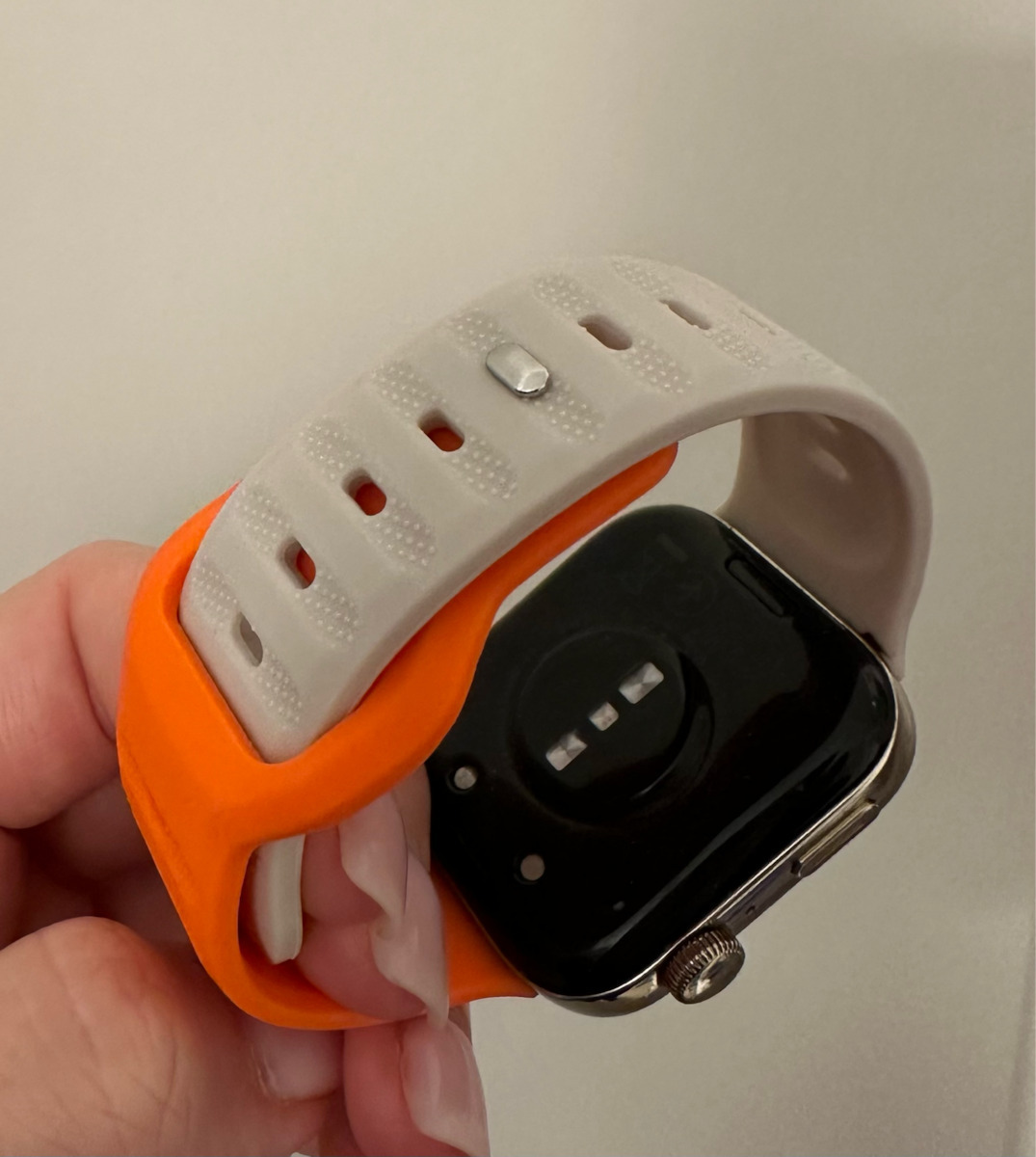 Curea Silicon Portocaliu (Ceas Huawei Fit 3)