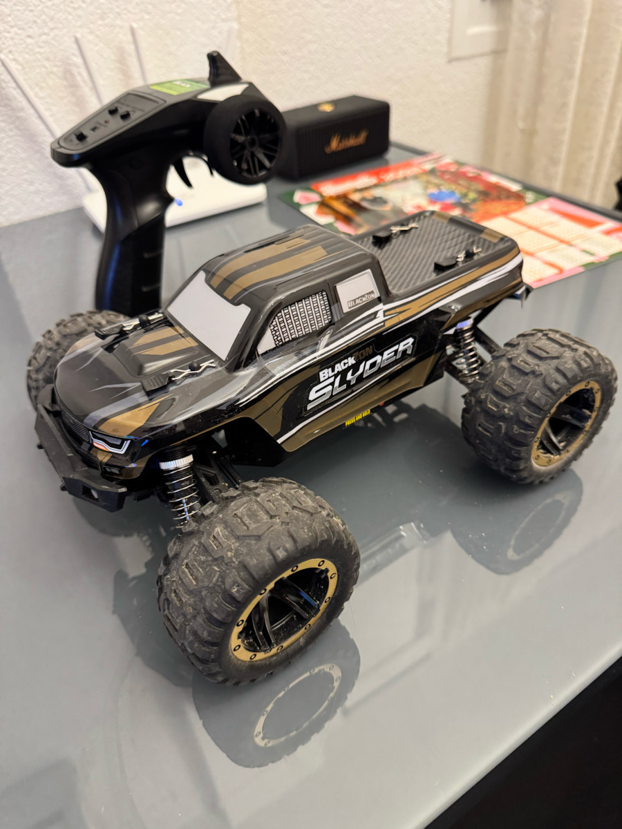 BlackZon Slyder MT Ferngesteuertes Auto Monstertruck 4WD Blau