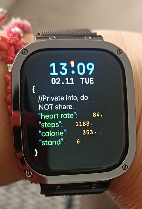 3 2 Λουράκι Ανοξείδωτο Ατσάλι Μαύρο (Redmi Watch 3)