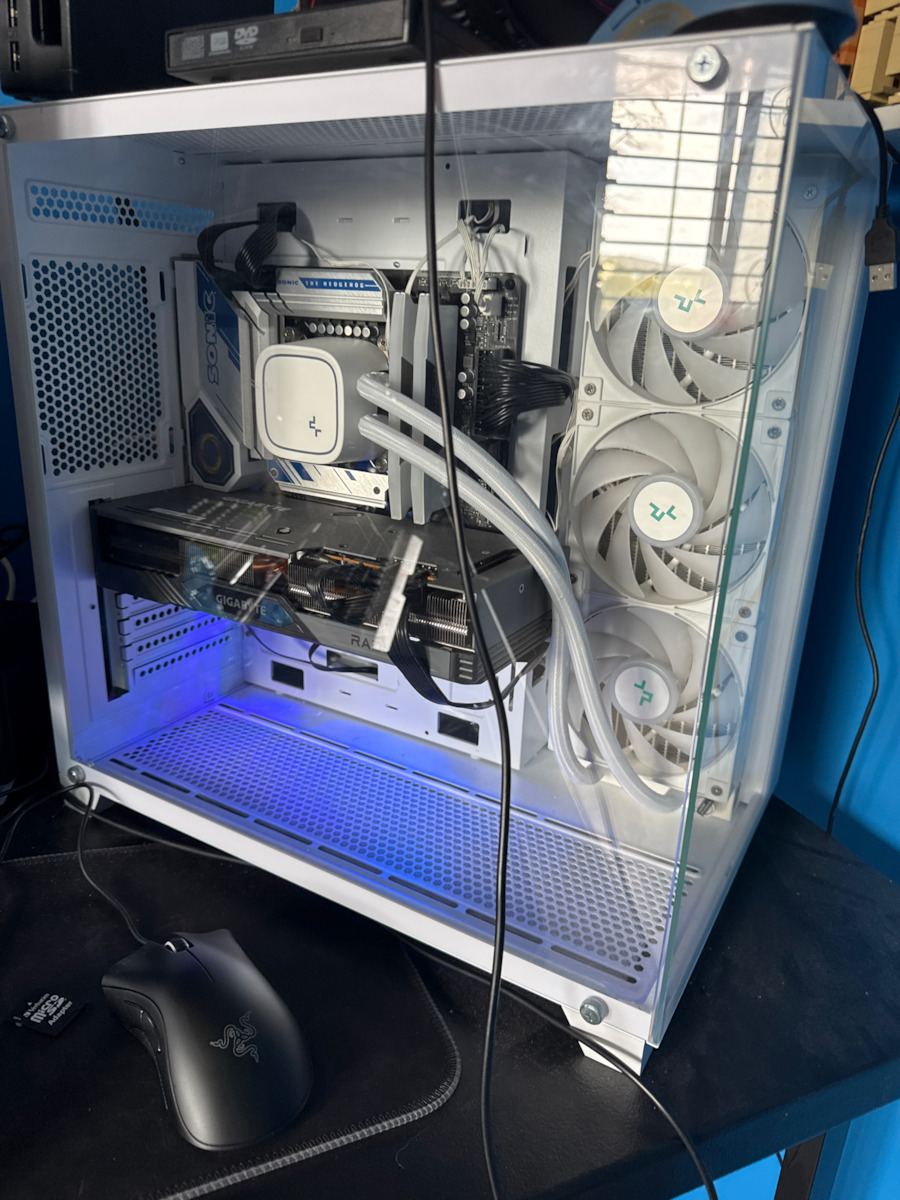 1STPLAYER Megaview MV8-TP Gaming Midi Tower Κουτί Υπολογιστή με Πλαϊνό Παράθυρο Μαύρο