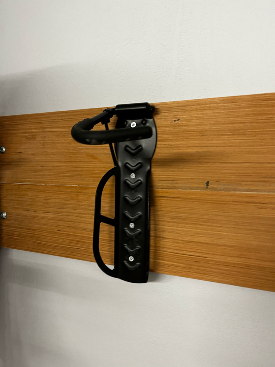 Trizand Bicycle Wall Mount in black colour, 26x7x12 cm