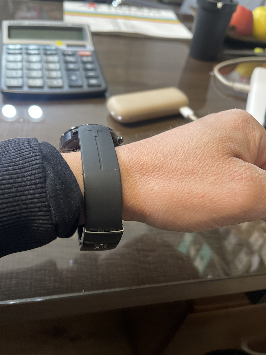 Tissot T-race Rubber Strap Black 20mm