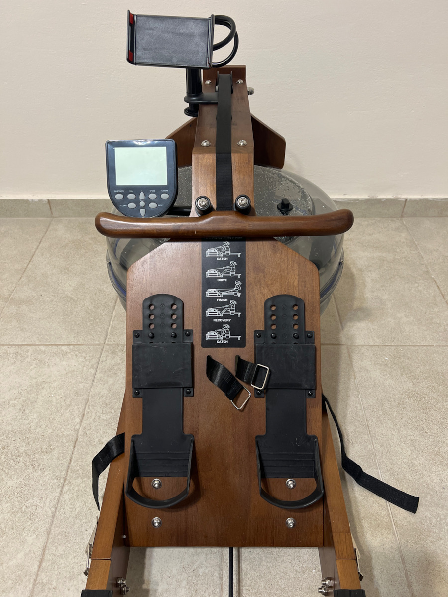 Power Force Power Train Οικιακή Κωπηλατική Νερού για Χρήστη έως 153kg