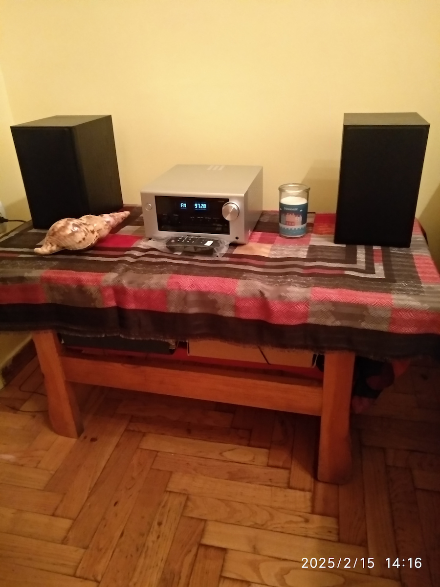 Panasonic Ηχοσύστημα 2.0 SC-PM700 80W με CD Player και Bluetooth Μαύρο
