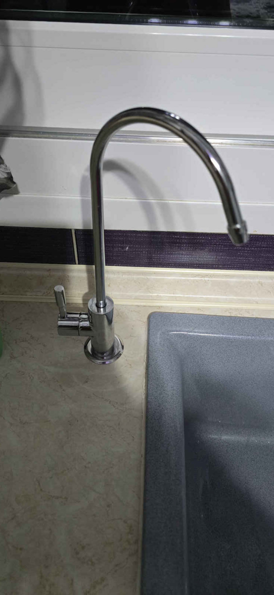 Aqua Pure APDUC 14 Double Under Sink Water Filter System ½" with Faucet & Replacement Filter